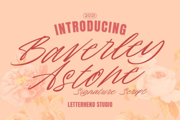 Baverley Astone Font - Featured Image