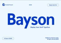 Bayson Font - Featured Image