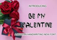Be My Valentine Font - Featured Image