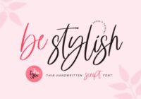 Be Stylish Font - Featured Image