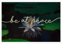 Be at Peace Font - Featured Image