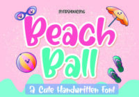 Beach Ball Font - Featured Image