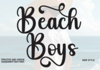 Beach Boys Font - Featured Image