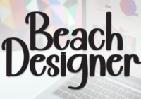 Beach Designer Font - Featured Image