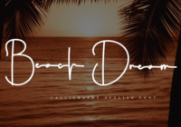 Beach Dream Font - Featured Image