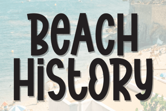 Beach History Font - Featured Image