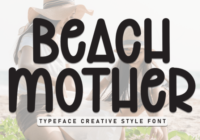 Beach Mother Font - Featured Image