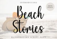 Beach Stories Font - Featured Image