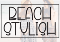 Beach Stylish Font - Featured Image