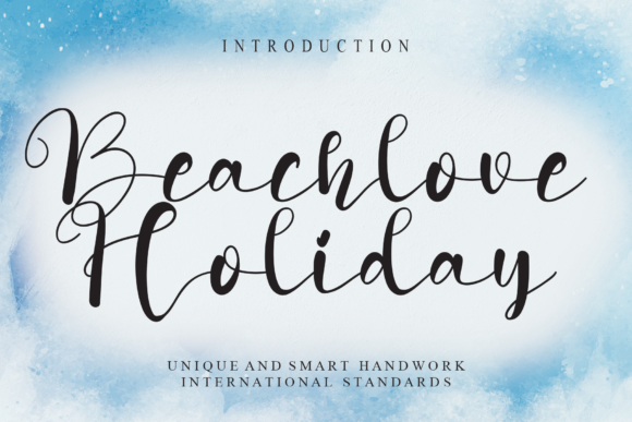 Beachlove Holiday Font - Featured Image