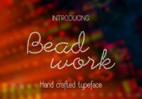 Beadwork Font - Featured Image