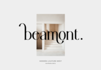 Beamont Font - Featured Image