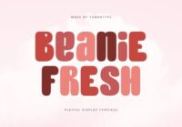 Beanie Fresh Font - Featured Image