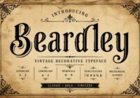 Beardley Font - Featured Image