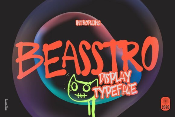 Beasstro Font - Featured Image