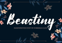 Beastiny Font - Featured Image