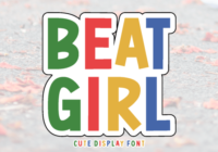 Beat Girl Font - Featured Image