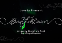 Beatherlove Font - Featured Image