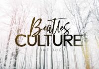 Beatles Culture Font - Featured Image