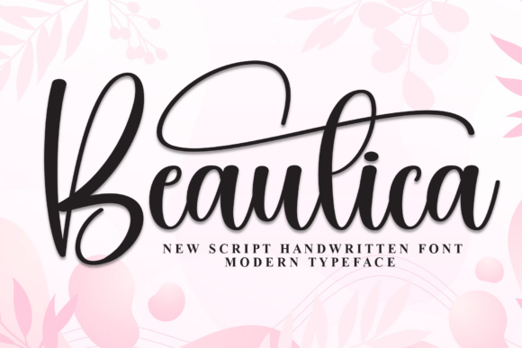 Beautica Font - Featured Image
