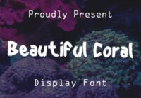 Beautiful Coral Font - Featured Image