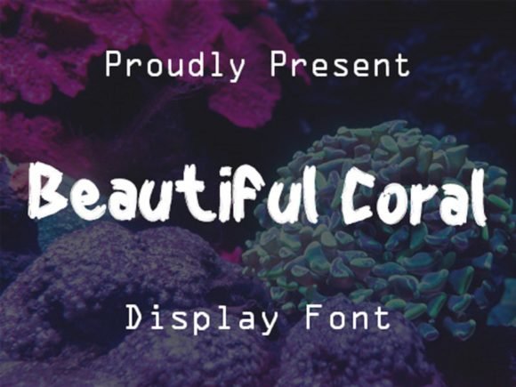 Beautiful Coral Font - Featured Image
