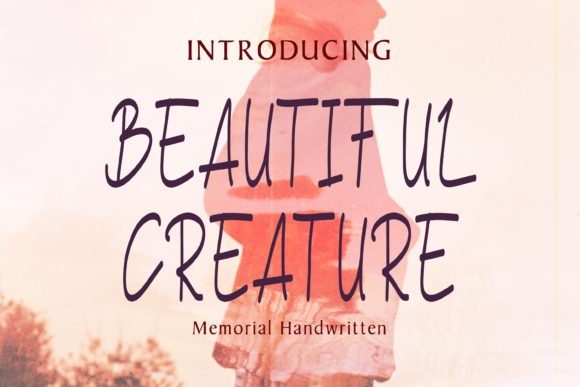 Beautiful Creature Font - Featured Image