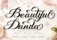 Beautiful Danila Font - Featured Image