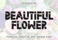 Beautiful Flower Font - Featured Image