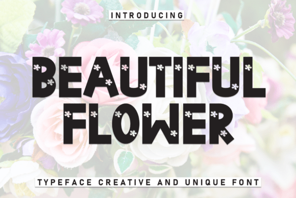 Beautiful Flower Font - Featured Image