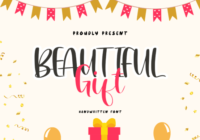 Beautiful Gift Font - Featured Image