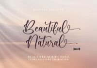 Beautiful Natural Font - Featured Image