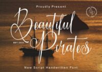 Beautiful Pirates Font - Featured Image