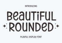 Beautiful Rounded Font - Featured Image