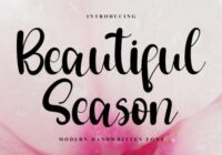Beautiful Season Font - Featured Image