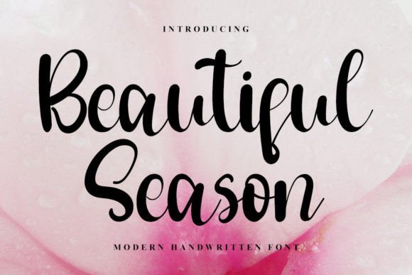 Beautiful Season Font - Featured Image