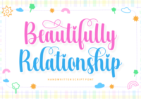 Beautifully Relationship Font - Featured Image