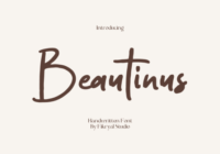 Beautinus Font - Featured Image