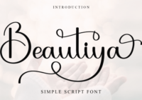 Beautiya Font - Featured Image