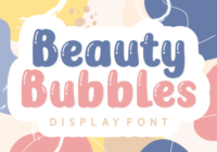Beauty Bubbles Font - Featured Image