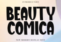 Beauty Comica Font - Featured Image