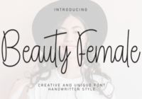 Beauty Female Font - Featured Image