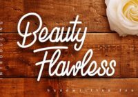 Beauty Flawless Font - Featured Image