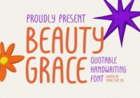 Beauty Grace Font - Featured Image