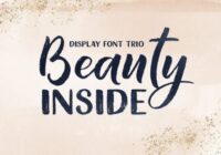 Beauty Inside Font - Featured Image