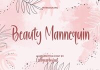 Beauty Mannequin Font - Featured Image