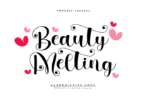 Beauty Melting Font - Featured Image