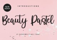 Beauty Pastel Font - Featured Image