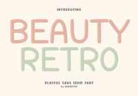 Beauty Retro Font - Featured Image
