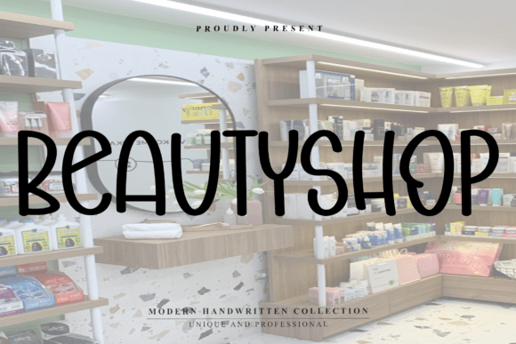 Beauty Shop Font - Featured Image